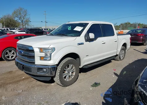 2016 Ford F-150 Lariat from USA, damaged, VIN 1FTEW1CP2GFB41498